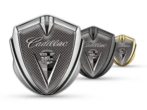 Cadillac Emblem Metall Abzeichen Moderner Finish HighEnd Feel